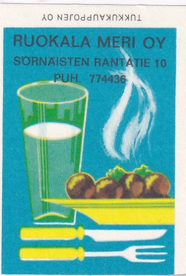 Helsinki,  Ruokala Meri Oy, Sörnäisten rantatie  10, b432