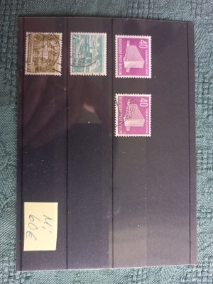 Postimerkkejä Berlin 1954 4 kpl