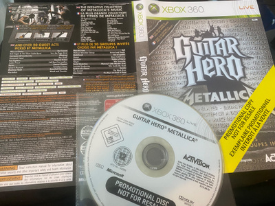 Guitar Hero: Metallica Xbox 360 - promo