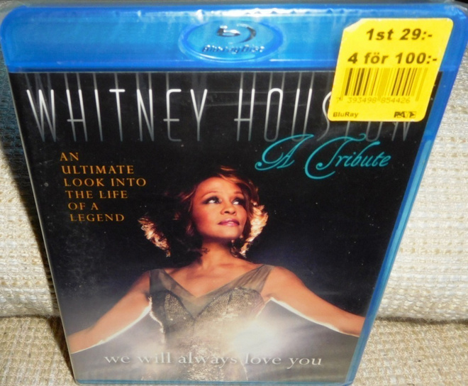 Whitney Houston - A Tribute (muoveissa) Blu-ray