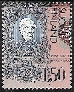 1985 100 v setelipainatusta "5000 mk 1940" ** LaPe 965