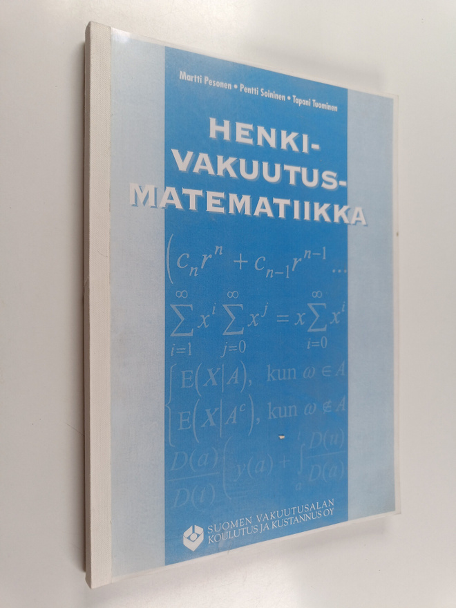 M. Pesonen : Henkivakuutusmatematiikka