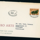 FDC 1964 Suomen taiteilijaseura 100 vuotta Saksaan - pikkukuva 1