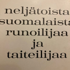 NELJÄTOISTA SUOMALAISTA RUNOILIJAA JA TAITEILIJAA - pikkukuva 2