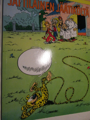 Franquin: Jättiläinen jäätiköltä - Pikon ja Fantasion s. 9