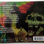 MORTILLERY Murder Death Kill CD (2012) HUIPPUKUNTO - pikkukuva 2