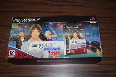Singstar russian hits PS2 (CIB) 12+ *rare* ( sis. mikit)