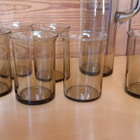 Iittala lasit, design Valto Kokko, Otso juomalasi 6 + kaadin - pikkukuva 2