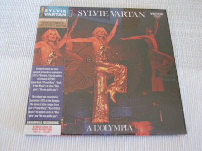 Sylvie Vartan L'olympia cd muoveissa ranska 2012 remaster