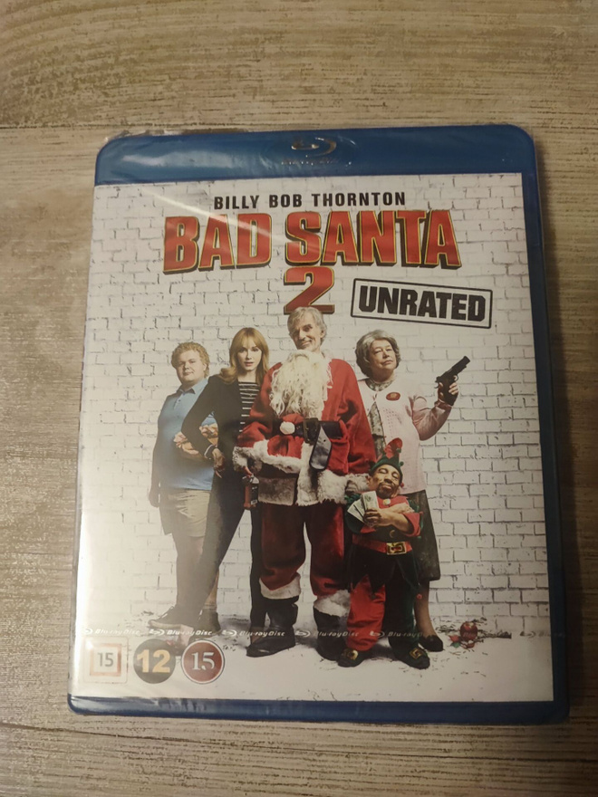 Bad Santa 2 Unrated UUSI BLU-RAY Billy Bob Thornton