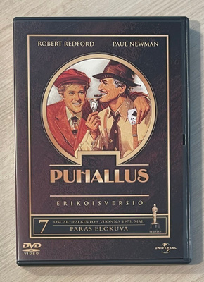 PUHALLUS - Erikoisversio (1973) Paul Newman & Robert Redford