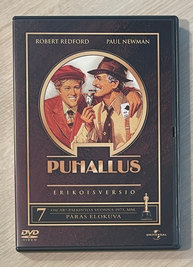 PUHALLUS - Erikoisversio (1973) Paul Newman & Robert Redford