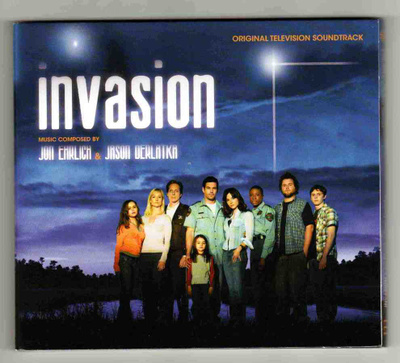 Invasion (Jon Ehrlich, Jason Derlatka) Soundtrack Digipak CD