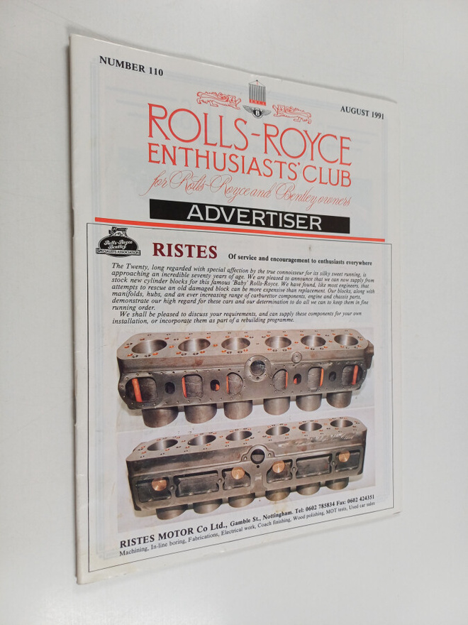 Rolls-Royce enthusiasts' club for Rolls-Royce and Bentley...