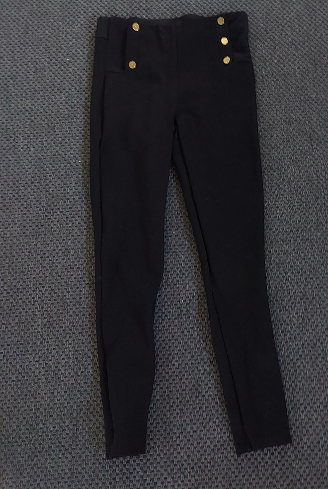 Mustat housut koko XS 36  Zara