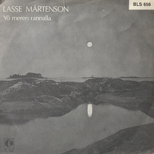 Lasse Mårtenson - Yö Meren Rannalla 7" PELKÄT KANNET