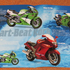 1998 Kawasaki mallisto esite - 16 siv - KUIN UUSI - pikkukuva 3