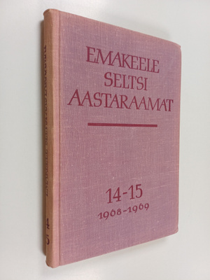 Emakeele seltsi aastaraamat 14-15