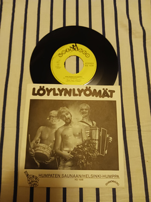 Löylynlyömät – Humpaten Saunaan 7" ps orig 1979 Uusi!!