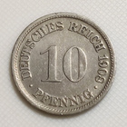 Saksa 10 Pfennig 1908F - pikkukuva 1