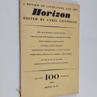 Cyril (ed.). Connolly : Horizon - A review of literature ... - pikkukuva 1