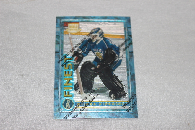 1994-95 Topps Finest #125 Miikka Kiprusoff RC