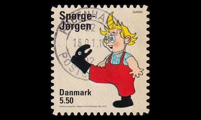 Tanska 1596D o Europa lastenkirjat (10¼) (2010)