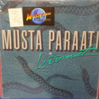 MUSTA PARAATI - KÄÄRMEET 2. PAINOS EX+/EX- LP - pikkukuva 1