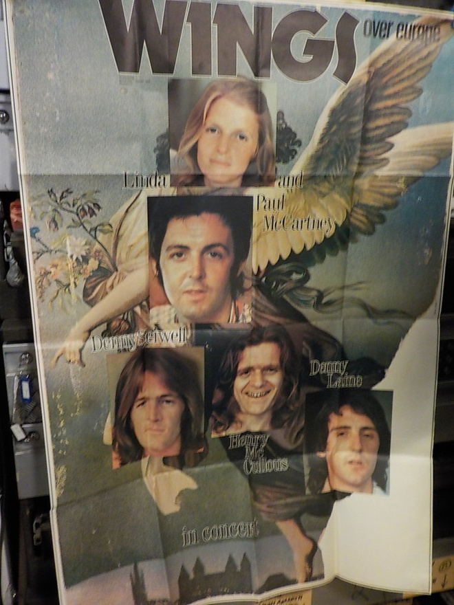 WINGS ORKKIS VANHA POSTERI