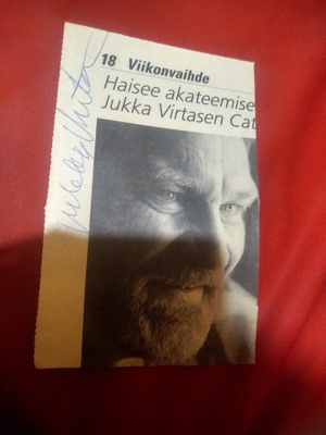 Jukka Virtanen nimikirjoitus