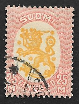 Saarinen 25mk (LAPE 107) O