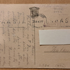 kukkakortti, värikäs kimppu, kenttäpostia 1943 - pikkukuva 2