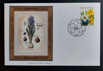 2004 FDC Pääsiäinen - taiteilijan nimmari
