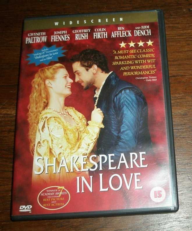 Shakespeare in love DVD