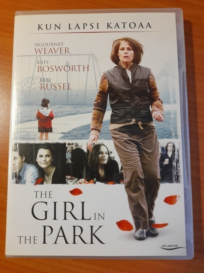 The girl in the park