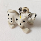 Vintage dalmatiankoira-riipus – söpö koirakoru - pikkukuva 3