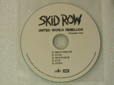 Skid Row • United World Rebellion • Chapter One PROMO CDr-EP