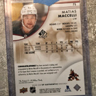 Matias Maccelli 2023-24 SP Authentic Limited Auto - pikkukuva 2