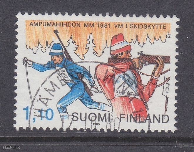 1981 Ampumahiihdon mm loistoleimaisena