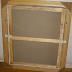 Upea värikäs  KUKKATAULU  öljyvärimaalaus 72x62cm - pikkukuva 5