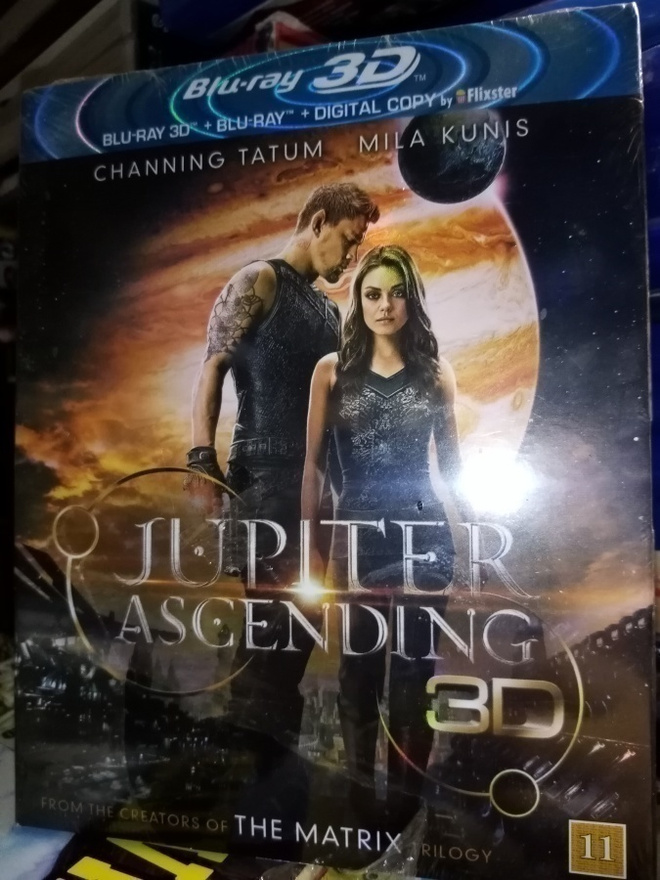 Blu-ray 3D + Blu-ray :  JUPITER ASCENDING 3D ( UUSI)