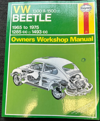 Haynes 039 VW Beetle 1300 & 1500 1965 - 1975 korjausopas
