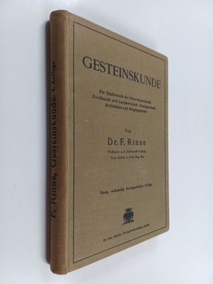 Friedrich Rinne : Gesteinskunde : fur Studierende der Nat...