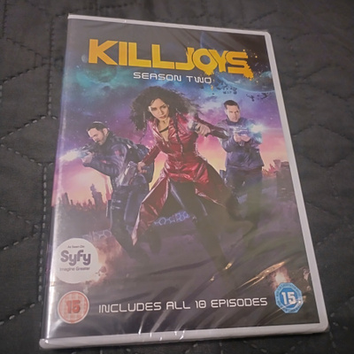 Killjoys kausi 2 DVD **muoveissa**