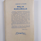 Dorothy B. Hughes : Malja kuolemalle : salapoliisiromaani - pikkukuva 2