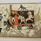 Keräilykortti Suklaakuva 1900-l Auto Kromolitografia UPEA - pikkukuva 1