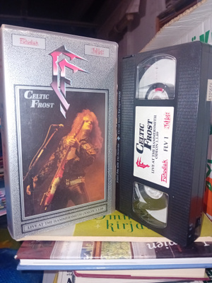 VHS Celtic Frost : Live at the Hammersmith Odeon ( SIS POSTI