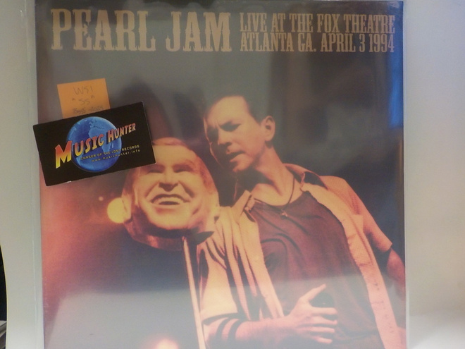 PEARL JAM - LIVE AT THE FOX THEATRE "SS" UUSI LP+
