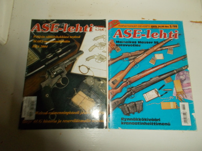 ase- lehti kaliberi