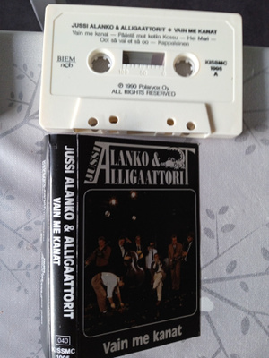 C-KASETTI: JUSSI ALANKO & ALLIGAATTORIT : VAIN ME KANAT